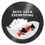 Erik's Casino Aluminum Poker Card Guards - Black - Back