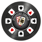 Pocket Kings Aluminum Poker Card Guards - Black - Back