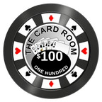 A Suitable Design Aluminum Poker Chips - Black - Back