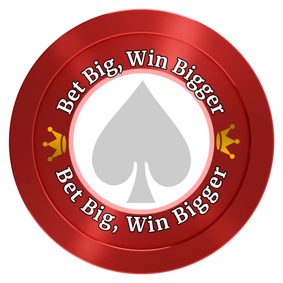 Casino Royale Aluminum Poker Card Guards - Red - Back