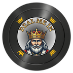 Kings Aluminum Poker Card Guards - Black - Back