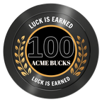 Achievement Wreath Aluminum Poker Card Guards - Black - Front