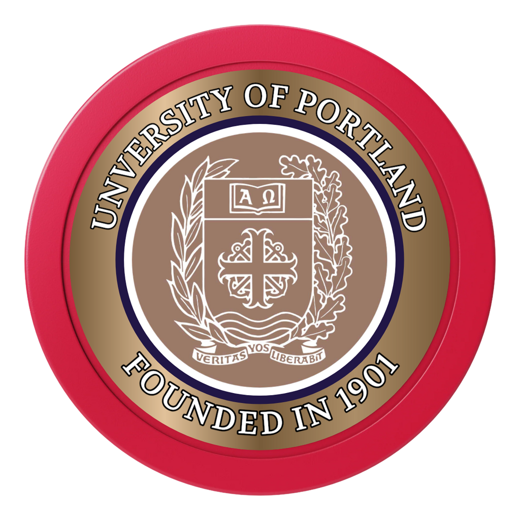 Air Force ROTC Det 695 2" Oversized Poker Chips - Red - Back