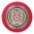 Air Force ROTC Det 695 2" Oversized Poker Chips - Red - Back