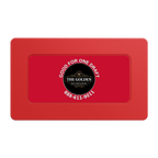 Branded Logo Bar Drink Token Rectangular Poker Chip Plaques - Red - Back