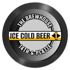 Ice Cold Beer Drink Token Aluminum Poker Chips - Black - Front