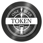 Tap Out Aluminum Poker Chips - Black - Front
