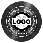 The Winner Aluminum Poker Chips - Black - Back