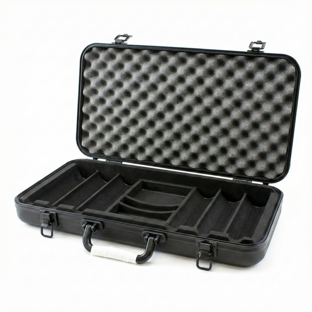 Black Poker Chip Case