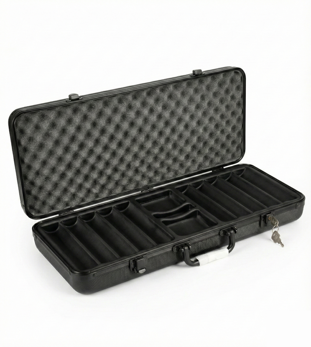 Black Poker Chip Case