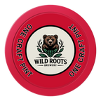 Drink On Us 2" Oversized Poker Chips - Red - Back
