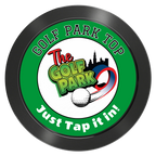 Golf Slogan Aluminum Poker Chips - Black - Back