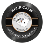 Palmer's Casino Aluminum Poker Card Guards - Black - Back