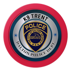 K-9 Trent 2" Oversized Poker Chips - Red - Back