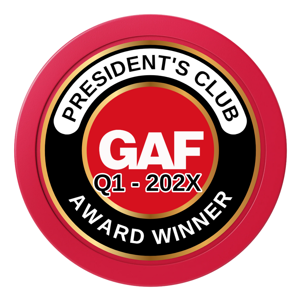 President's Club 2" Oversized Poker Chips - Red - Front