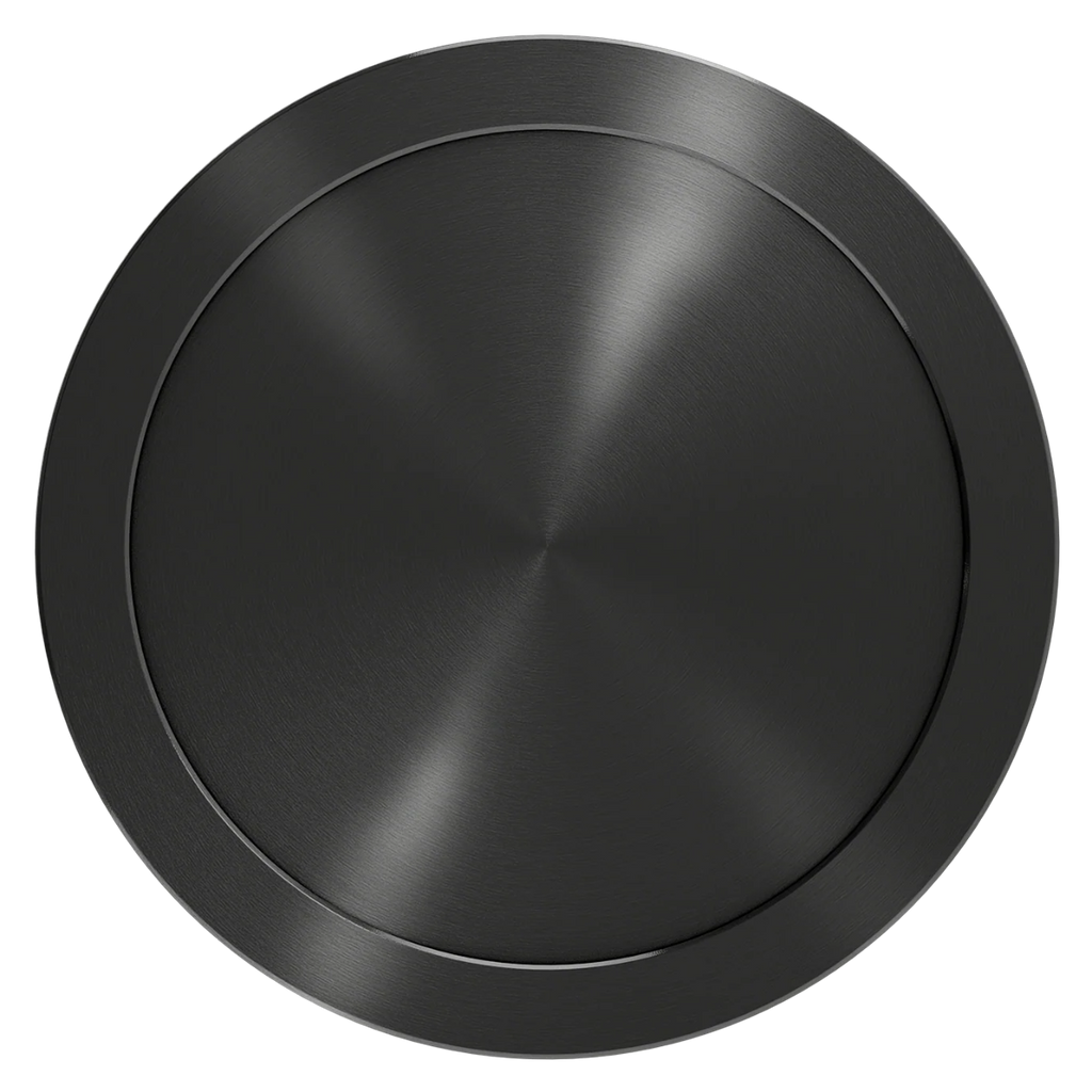 Create Your Own Aluminum Poker Chips - Black - Front