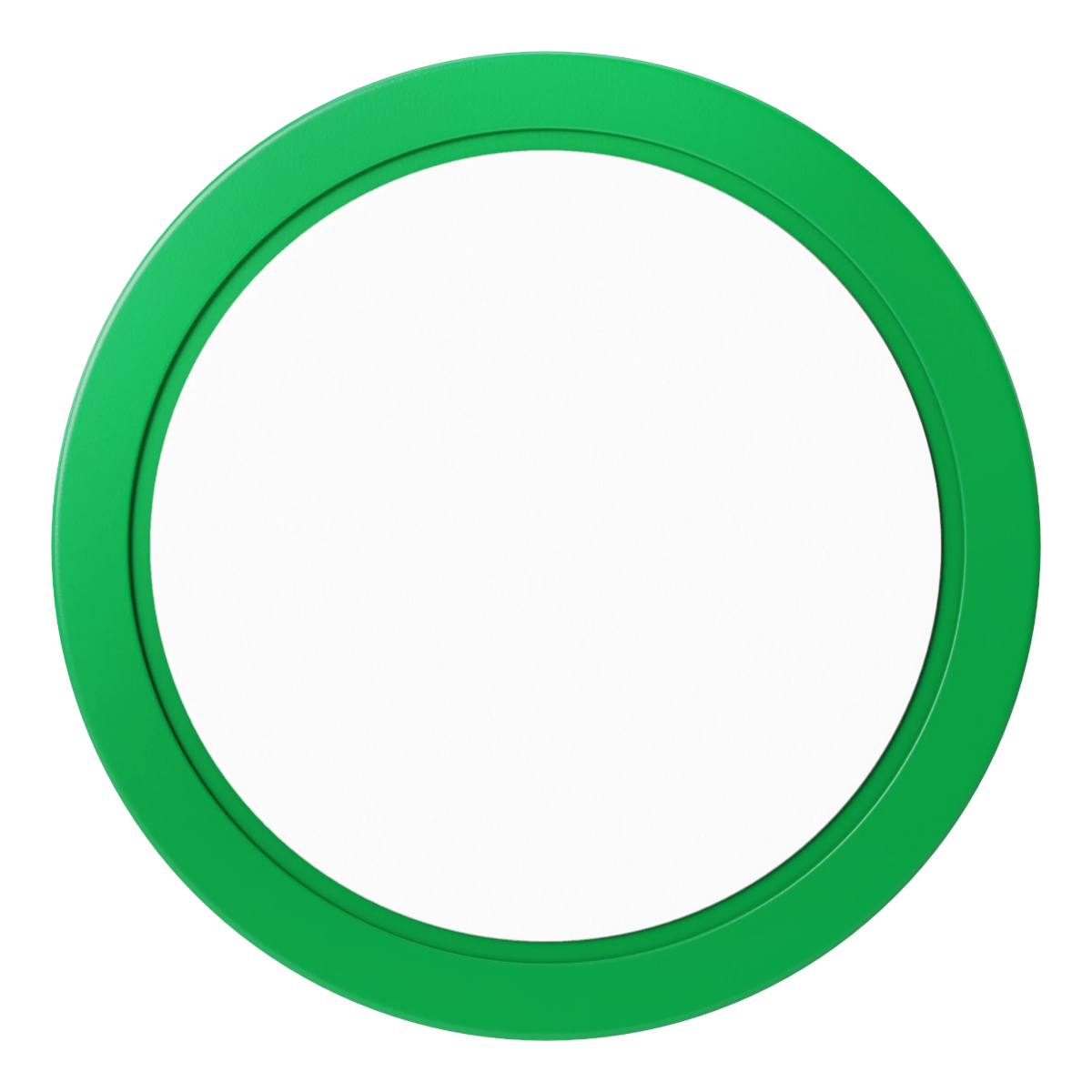 Create Your Own Dealer Button - 50mm / 2 inch Size - Green - Front
